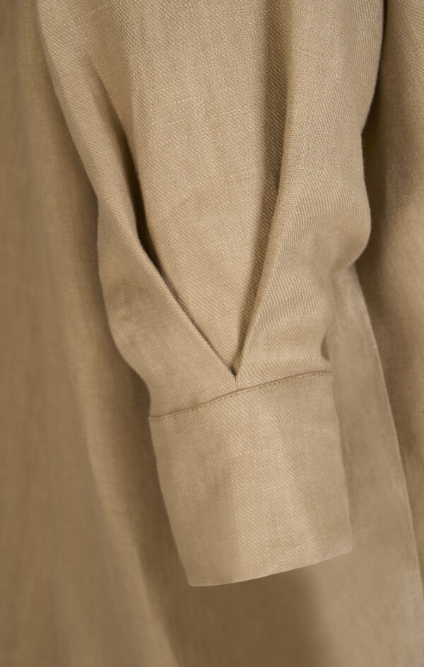 MyMorning-Skirt-Top-Linen-Caramel-Detail-1