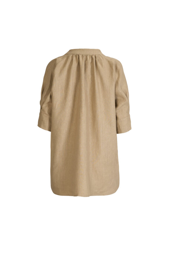 MyMorning-Skirt-Top-Linen-Caramel-back