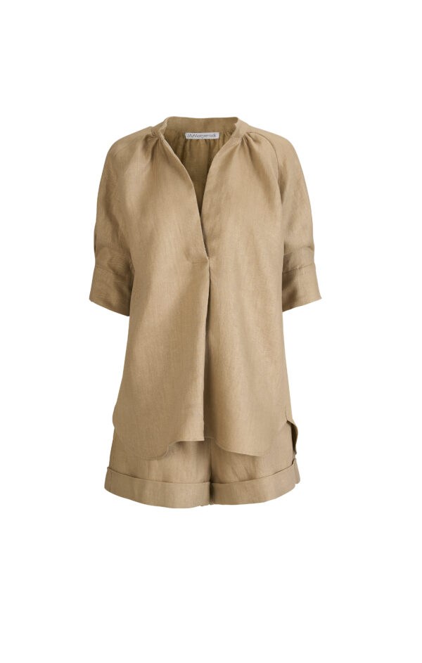 MyMorgenrock-zwei-Teiler-Leinen-Caramel-front