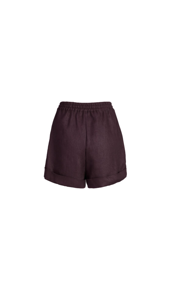 Shorts, Burgund