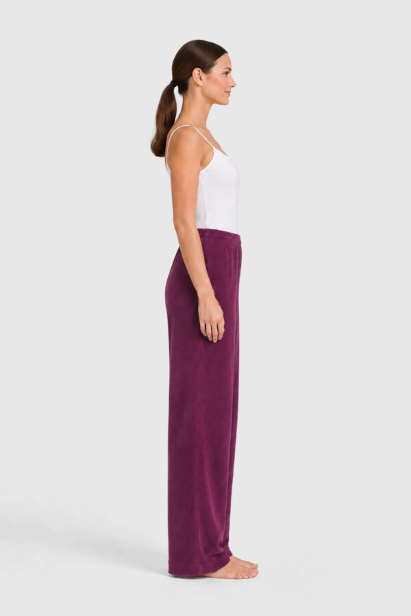 MyMorgenrock-Cozy-Pants-Frottee-Cranberry-seite